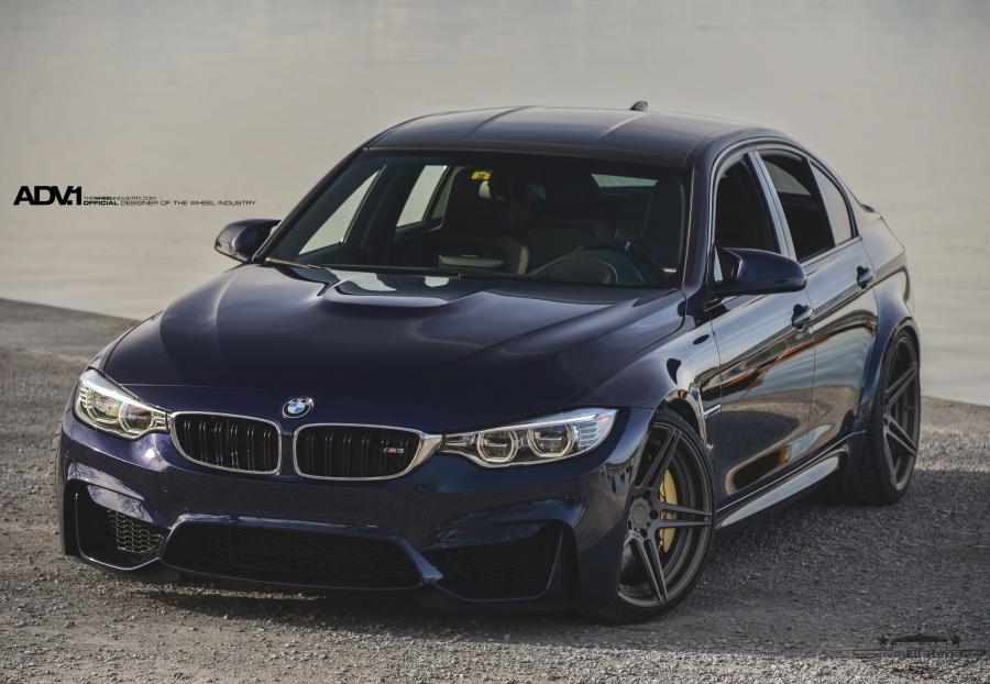  BMW M3 Sedan on ADV.1 Wheels (ADV05MV2) 2015 года  (фото 5 из 11)